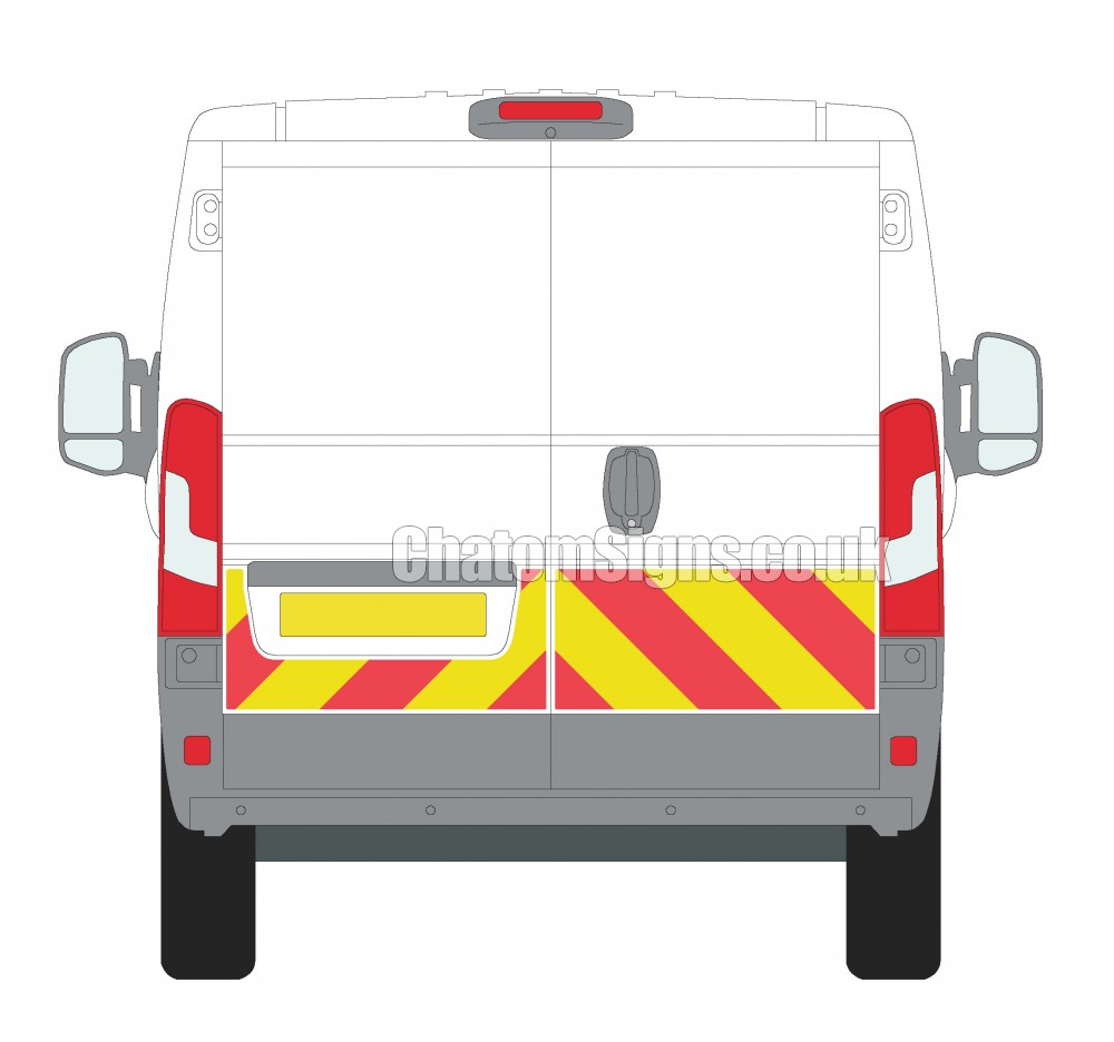 Ducato H1 (Standard Roof)  Qtr Kit