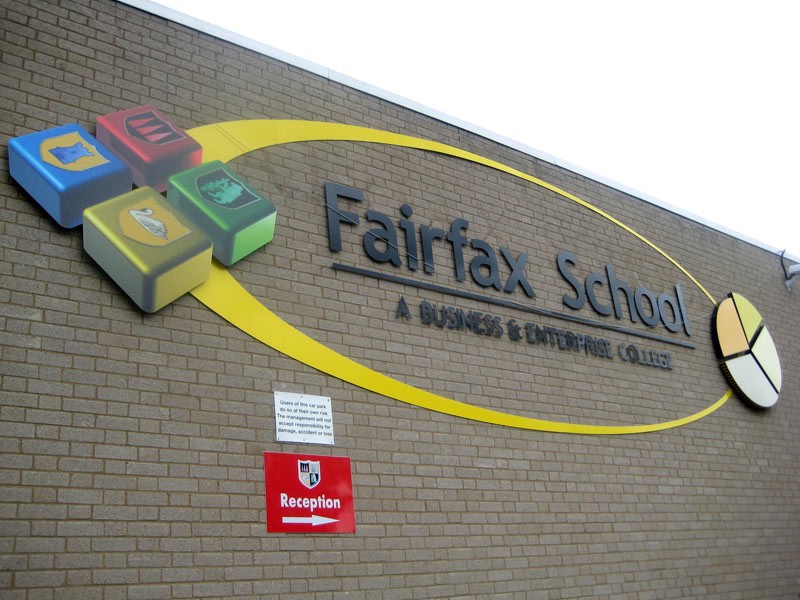 Large School Sign